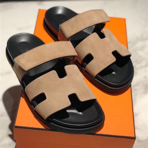 hermes chypre beige suede|Hermès Chypre Sandals .